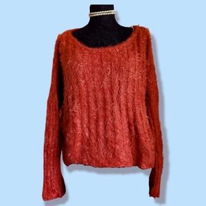 Charlotte Russe fuzzy sweater